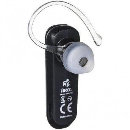 Słuchawka IBOX BH4 IMBHF04 (douszne; Bluetooth; z wbudowanym mikrofonem; kolor czarny Słuchawka IBOX BH4 IMBHF04 (douszne; Bluetooth; z wbudowanym mikrofonem; kolor czarny