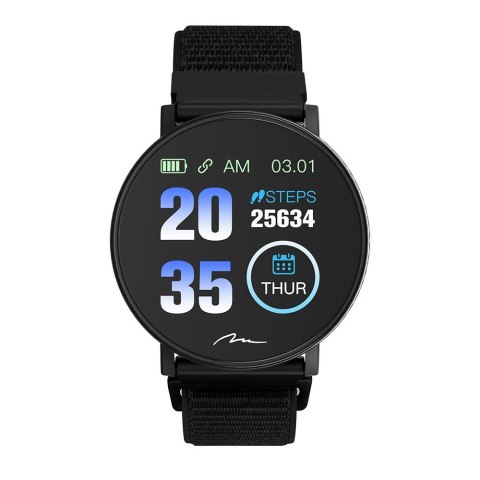MEDIA-TECH SMARTBAND THAITI, MONITORING CIŚNIENIA KRWI, PULSU ORAZ INNYCH PARAMETRÓW, DWA PASKI NYLONOWE W ZESTAWIE MT871 MEDIA-TECH SMARTBAND THAITI, MONITORING CIŚNIENIA KRWI, PULSU ORAZ INNYCH PARAMETRÓW, DWA PASKI NYLONOWE W ZESTAWIE MT871