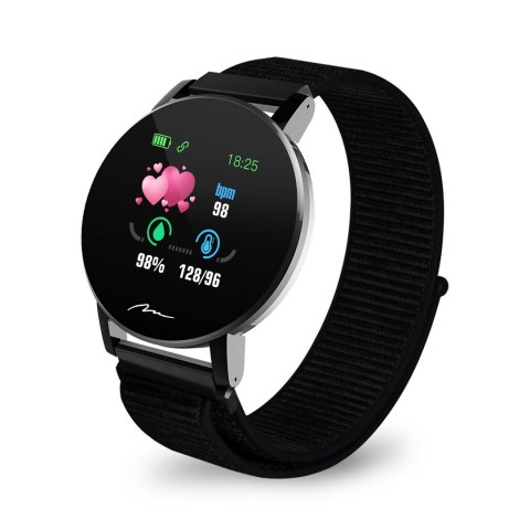 MEDIA-TECH SMARTBAND THAITI, MONITORING CIŚNIENIA KRWI, PULSU ORAZ INNYCH PARAMETRÓW, DWA PASKI NYLONOWE W ZESTAWIE MT871 MEDIA-TECH SMARTBAND THAITI, MONITORING CIŚNIENIA KRWI, PULSU ORAZ INNYCH PARAMETRÓW, DWA PASKI NYLONOWE W ZESTAWIE MT871