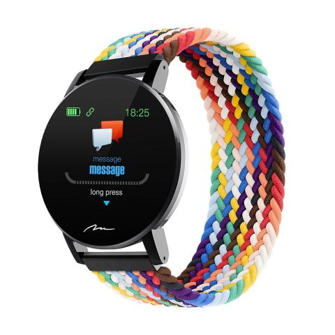 MEDIA-TECH SMARTBAND THAITI, MONITORING CIŚNIENIA KRWI, PULSU ORAZ INNYCH PARAMETRÓW, DWA PASKI NYLONOWE W ZESTAWIE MT871 MEDIA-TECH SMARTBAND THAITI, MONITORING CIŚNIENIA KRWI, PULSU ORAZ INNYCH PARAMETRÓW, DWA PASKI NYLONOWE W ZESTAWIE MT871
