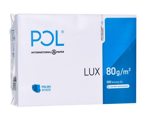 Papier xero ksero biurowy POLLUX (A4; 80g/m2; 500 szt.arkuszy; kolor biały, matowy) Papier xero ksero biurowy POLLUX (A4; 80g/m2; 500 szt.arkuszy; kolor biały, matowy)