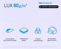 Papier xero ksero biurowy POLLUX (A4; 80g/m2; 500 szt.arkuszy; kolor biały, matowy)