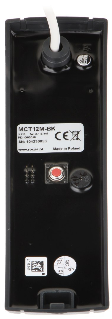CZYTNIK ZBLIŻENIOWY MCT12M-BK ROGER CZYTNIK ZBLIŻENIOWY MCT12M-BK ROGER