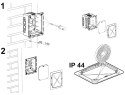 PUSZKA ELEKTROINSTALACYJNA DO DOCIEPLEŃ KUZ-VO-KB KOPOS