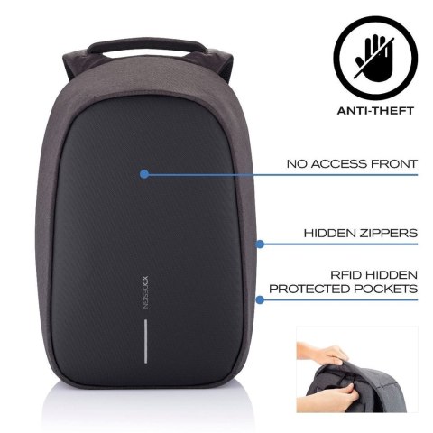 XD DESIGN PLECAK ANTYKRADZIEŻOWY BOBBY HERO XL CZARNY P/N: P705.711 XD DESIGN PLECAK ANTYKRADZIEŻOWY BOBBY HERO XL CZARNY P/N: P705.711