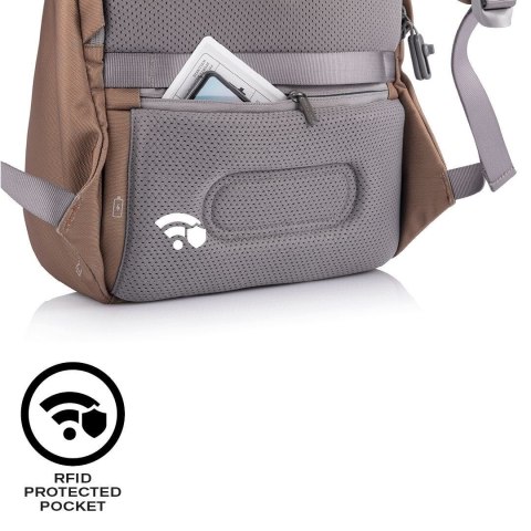 XD DESIGN PLECAK ANTYKRADZIEŻOWY BOBBY SOFT BRĄZOWY P/N: P705.796 XD DESIGN PLECAK ANTYKRADZIEŻOWY BOBBY SOFT BRĄZOWY P/N: P705.796