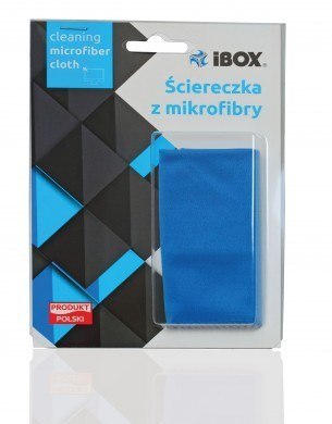 Ściereczka z mikrofibry do czyszczenia matryc IBOX 13 x 18 cm CHMF Ściereczka z mikrofibry do czyszczenia matryc IBOX 13 x 18 cm CHMF