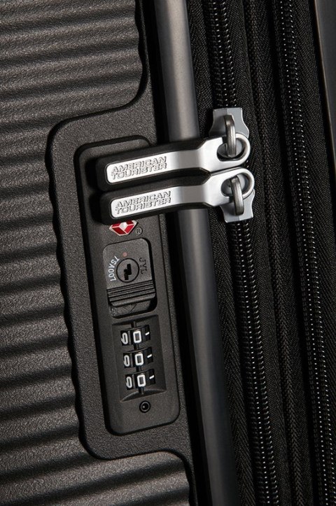 Walizka duża American Tourister Soundbox - bass black Walizka duża American Tourister Soundbox - bass black