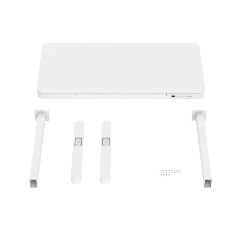 Zestaw Biurko TUCKANO białe + Fotel ergonomiczny GEMBIRD czarny Zestaw Biurko TUCKANO białe + Fotel ergonomiczny GEMBIRD czarny