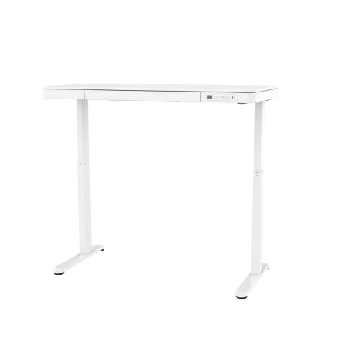 Zestaw Biurko TUCKANO białe + Fotel ergonomiczny GEMBIRD czarny Zestaw Biurko TUCKANO białe + Fotel ergonomiczny GEMBIRD czarny
