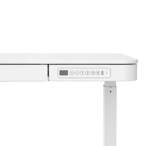 Zestaw Biurko TUCKANO białe + Fotel ergonomiczny GEMBIRD czarny Zestaw Biurko TUCKANO białe + Fotel ergonomiczny GEMBIRD czarny