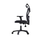 Zestaw Biurko TUCKANO białe + Fotel ergonomiczny GEMBIRD czarny