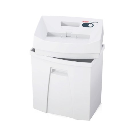 HSM Niszczarka Pure 220, 25L 3,9 mm HSM Niszczarka Pure 220, 25L 3,9 mm