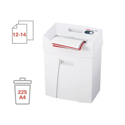 HSM Niszczarka Pure 220, 25L 3,9 mm HSM Niszczarka Pure 220, 25L 3,9 mm
