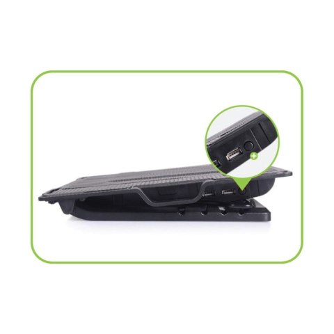 TECHLY PODSTAWKA CHŁODZĄCA WENTYLATOR POD LAPTOPA TECHLY PODSTAWKA CHŁODZĄCA WENTYLATOR POD LAPTOPA