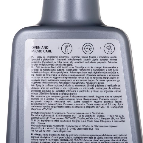 Preparat do czyszczenia ELECTROLUX M3OCS300 500ml Preparat do czyszczenia ELECTROLUX M3OCS300 500ml