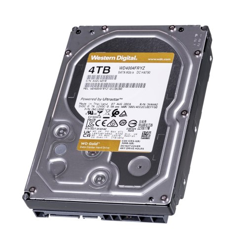 Dysk serwerowy HDD WD Gold DC HA750 WD4004FRYZ (4 TB; 3.5"; SATA) Dysk serwerowy HDD WD Gold DC HA750 WD4004FRYZ (4 TB; 3.5"; SATA)
