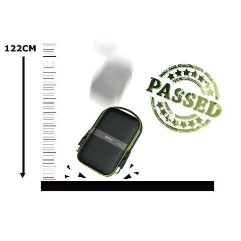 Dysk zewnętrzny Silicon Power Armor A60 SP040TBPHDA60S3K (4 TB ; 2.5"; USB 3.1; 5400 obr/min) Dysk zewnętrzny Silicon Power Armor A60 SP040TBPHDA60S3K (4 TB ; 2.5"; USB 3.1; 5400 obr/min)