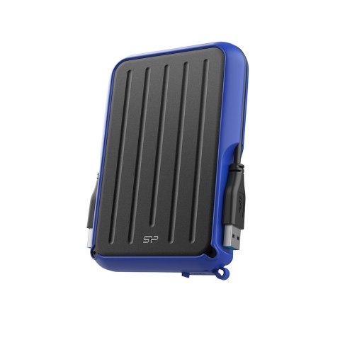 Dysk zewnętrzny HDD Silicon Power Armor A66 (4TB; 2,5"; USB 3.2; Blue; SP040TBPHD66LS3B) Dysk zewnętrzny HDD Silicon Power Armor A66 (4TB; 2,5"; USB 3.2; Blue; SP040TBPHD66LS3B)