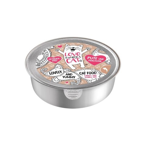 Love is where a cat is® z indykiem i perliczką 85g Love is where a cat is® z indykiem i perliczką 85g