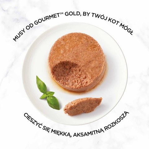 PURINA Gourmet Gold Mus z indykiem - mokra karma dla kota - 85 g PURINA Gourmet Gold Mus z indykiem - mokra karma dla kota - 85 g