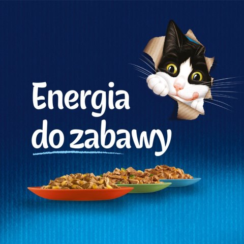Purina Felix Fantastic Junior Kurczak - mokra karma dla kota - 85 g Purina Felix Fantastic Junior Kurczak - mokra karma dla kota - 85 g