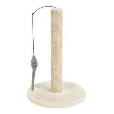 ZOLUX Drapak sizal słupek z zabawką 63cm kol.beżowy ZOLUX Drapak sizal słupek z zabawką 63cm kol.beżowy