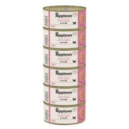 Applaws Cat Tin Tuna Fillet with Prawn 6x70g