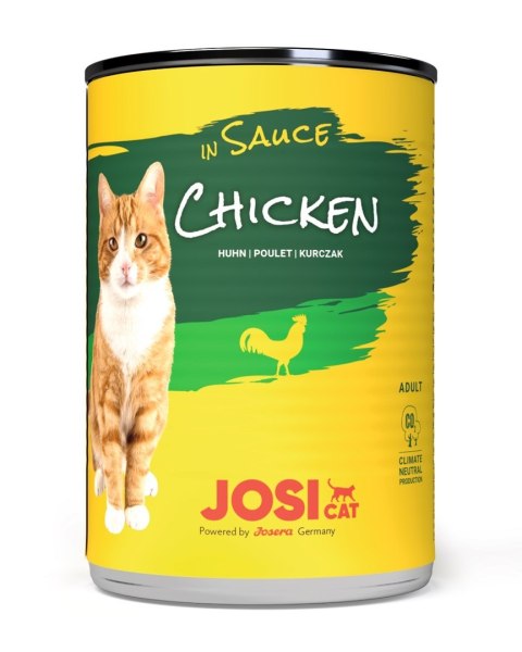 JOSERA JosiCat Kurczak w sosie - mokra karma dla kota - 415 g JOSERA JosiCat Kurczak w sosie - mokra karma dla kota - 415 g