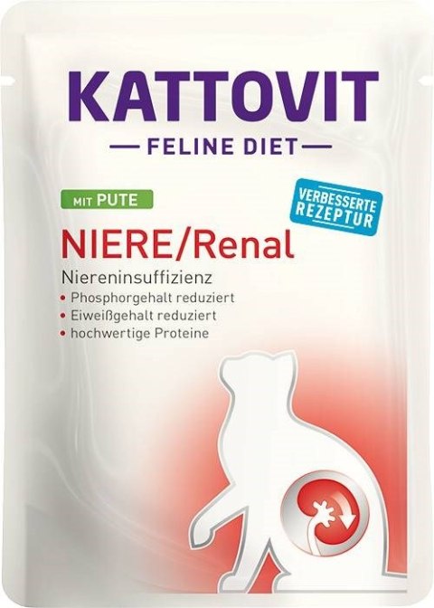 KATTOVIT FELINE Zestaw na nerki 12x 85g dla kota KATTOVIT FELINE Zestaw na nerki 12x 85g dla kota