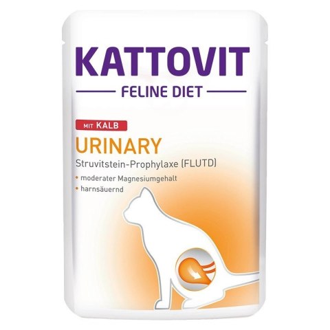 KATTOVIT URINARY Cielęcina 85g dla kota KATTOVIT URINARY Cielęcina 85g dla kota