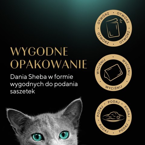 SHEBA Delicacy drobiowe smaki w galarecie- Drób - Mokra karma dla kota - 40x85g SHEBA Delicacy drobiowe smaki w galarecie- Drób - Mokra karma dla kota - 40x85g