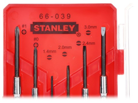 ZESTAW WKRĘTAKÓW ST-1-66-039 STANLEY ZESTAW WKRĘTAKÓW ST-1-66-039 STANLEY