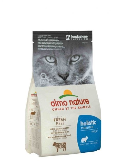 Almo Nature Sterilised z wołowiną 2Kg Almo Nature Sterilised z wołowiną 2Kg