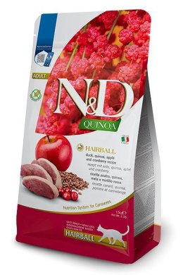 FARMINA N&D Quinoa Hairball - sucha karma dla kota - 1.5 kg