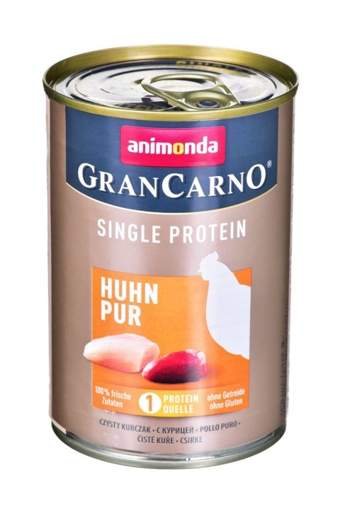 ANIMONDA GranCarno Single Protein kurczak - mokra karma dla psa - 400g ANIMONDA GranCarno Single Protein kurczak - mokra karma dla psa - 400g