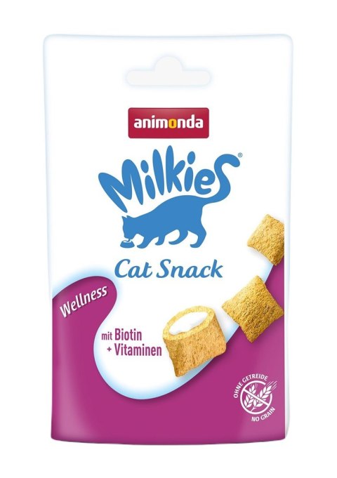 ANIMONDA Milkie Knusperkissen Wellness - przysmak dla kota 30g ANIMONDA Milkie Knusperkissen Wellness - przysmak dla kota 30g