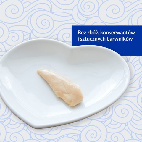 INABA Grilled Chicken Filet z kurczaka w bulionie o smaku przegrzebków - przysmak dla kota - 25 g INABA Grilled Chicken Filet z kurczaka w bulionie o smaku przegrzebków - przysmak dla kota - 25 g