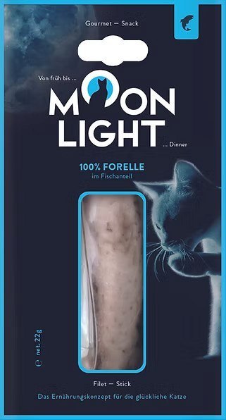 Moonlight Filet z Pstrąga-przysmaki dla kota 22 g Moonlight Filet z Pstrąga-przysmaki dla kota 22 g