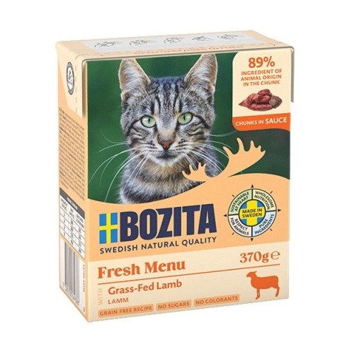 BOZITA Jagnięcina w sosie- mokra karma dla kota - 370g BOZITA Jagnięcina w sosie- mokra karma dla kota - 370g