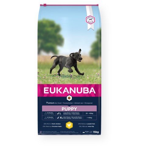 EUKANUBA Growing Puppy Large Breed - sucha karma dla szczeniąt ras dużych - 15 kg EUKANUBA Growing Puppy Large Breed - sucha karma dla szczeniąt ras dużych - 15 kg