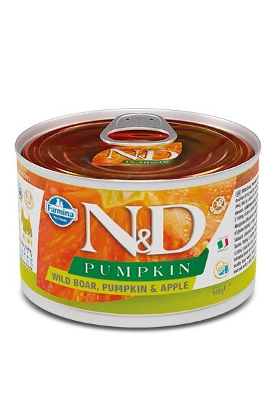 FARMINA N&D Dog Boar&Pumpkin&Apple - mokra karma dla psa - 140 g FARMINA N&D Dog Boar&Pumpkin&Apple - mokra karma dla psa - 140 g