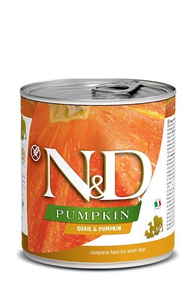 FARMINA N&D Pumpkin Quail & Pumpkin - mokra karma dla psa - 285g FARMINA N&D Pumpkin Quail & Pumpkin - mokra karma dla psa - 285g