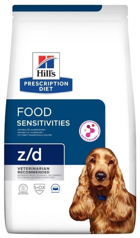 HILL's Prescription Diet Food Sensitivites z/d - sucha karma dla psa - 10 kg HILL's Prescription Diet Food Sensitivites z/d - sucha karma dla psa - 10 kg