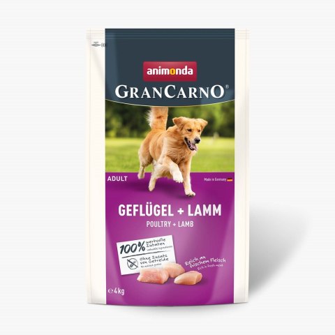 ANIMONDA Gran Carno Adult Poultry + Lamb 4kg ANIMONDA Gran Carno Adult Poultry + Lamb 4kg