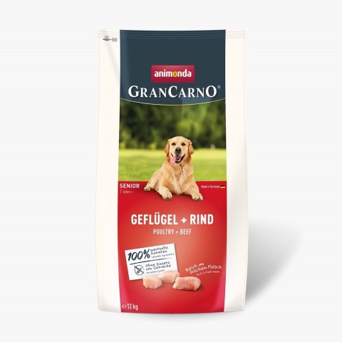 ANIMONDA Gran Carno Senior Poultry + beef 12kg ANIMONDA Gran Carno Senior Poultry + beef 12kg