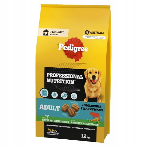 PEDIGREE Professional wołowina - sucha karma dla psa - 12kg PEDIGREE Professional wołowina - sucha karma dla psa - 12kg