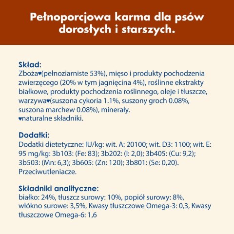 PURINA Dog Chow Mature Senior z jagnięciną - sucha karma dla psa - 14 kg PURINA Dog Chow Mature Senior z jagnięciną - sucha karma dla psa - 14 kg