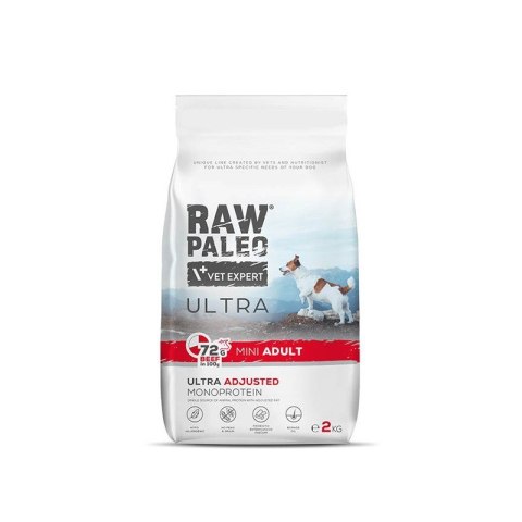 VetExpert Raw Paleo Ultra Wołowina Mini Adult 750g VetExpert Raw Paleo Ultra Wołowina Mini Adult 750g