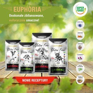 BIOFEED Euphoria G-F SMALL&MID jagnięcina 12kg BIOFEED Euphoria G-F SMALL&MID jagnięcina 12kg